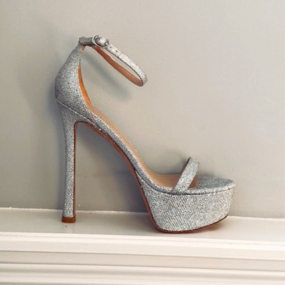 Stuart Weitzman nudistcurve hollywood heels new no box